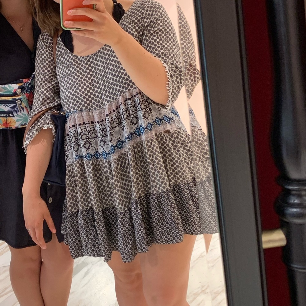ISO: Tie back boho dress…multi patterns
